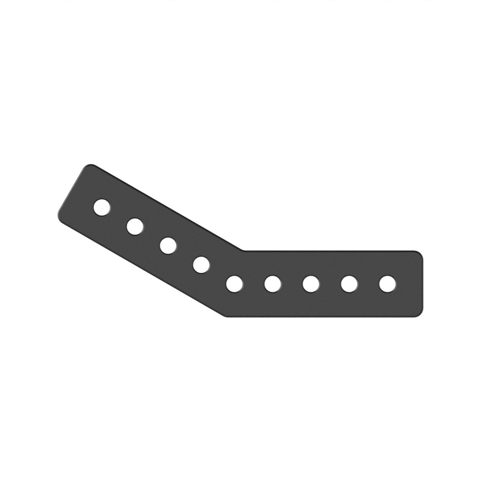 (REV-41-1312-PK6) 15mm Plastic 150 Degree Bracket - 6 Pack