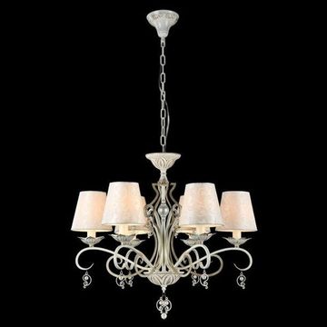 Люстра Maytoni ARM004-06-W белое золото Monile Elegant