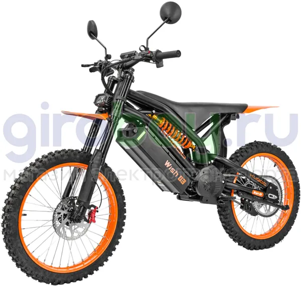 Электропитбайк KUGOO WISH 03 2000W (60V/27Ah) фото №1
