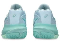 Женские теннисные кроссовки Asics Gel-Resolution X Clay - light blue/oasis green