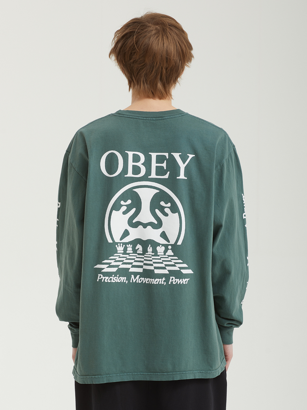 Мужской Лонгслив Obey Precision