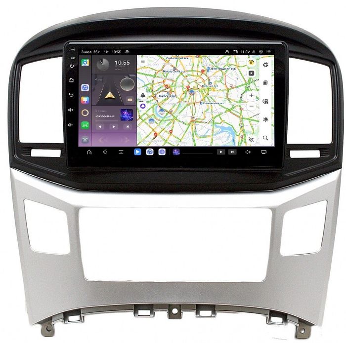Магнитола для Hyundai H1 2015-2022 - Kuberg QLed, Android 13, Быстрейшая, CarPlay, SIM-слот
