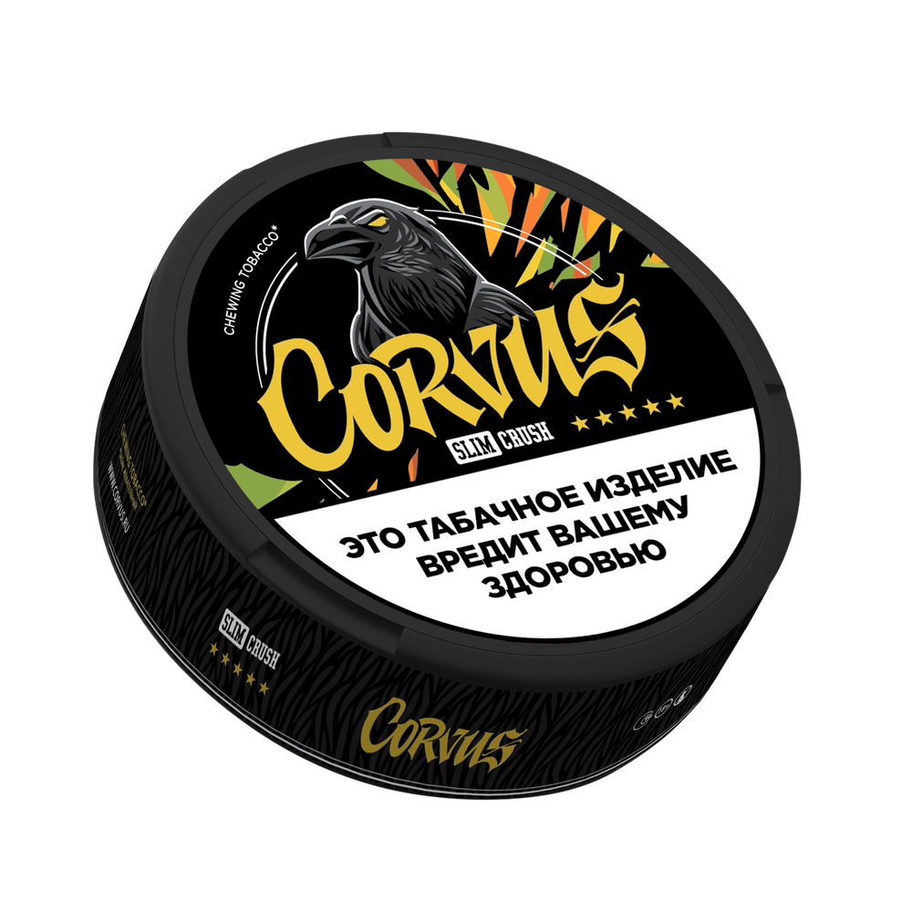 М. Жевательный табак CORVUS Краш Слим (Свежая мята)