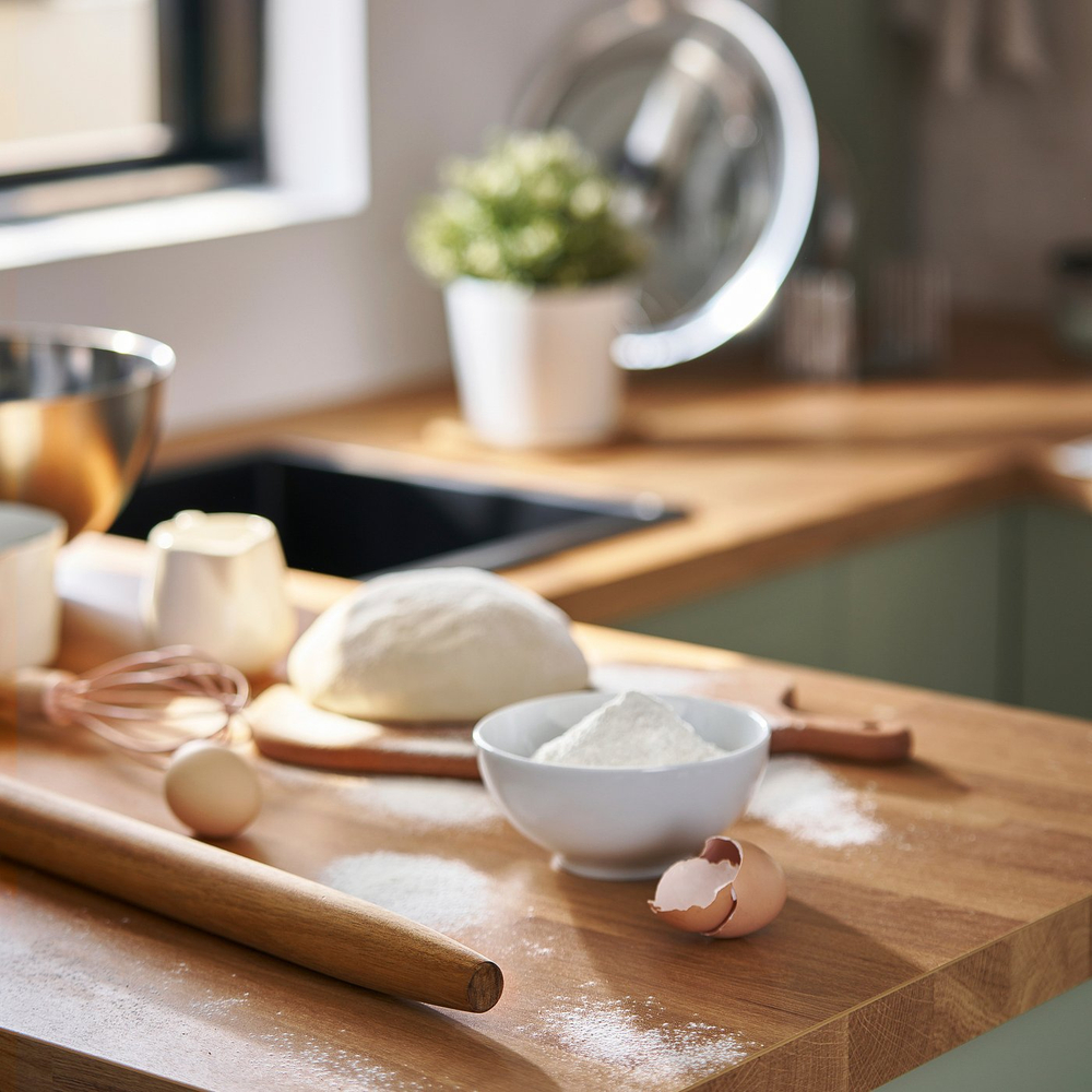 IKEA BAKTIDER  (ИКЕА БАКТИДЕР)  -  Скалка - акация 45 см