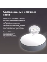 Светодиодная потолочная люстра 88066/5GREY