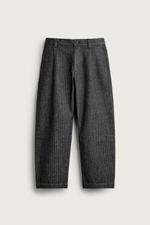 БРЮКИ ЧИНОС RELAXED FIT СО СКЛАДКАМИ — ZARA · 4048/355