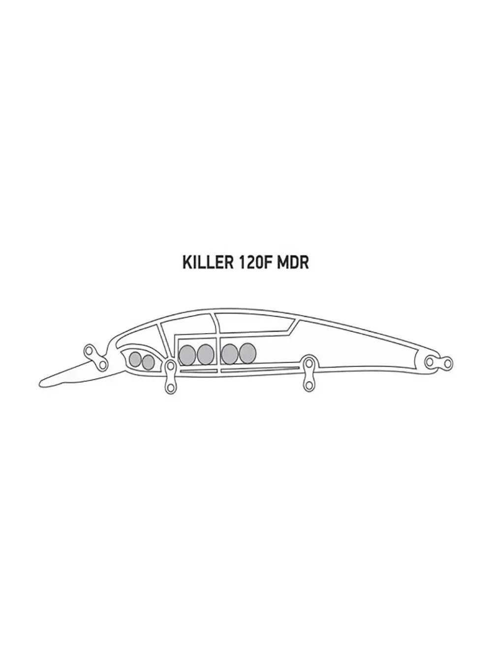 Воблер для рыбалки LureMax KILLER
