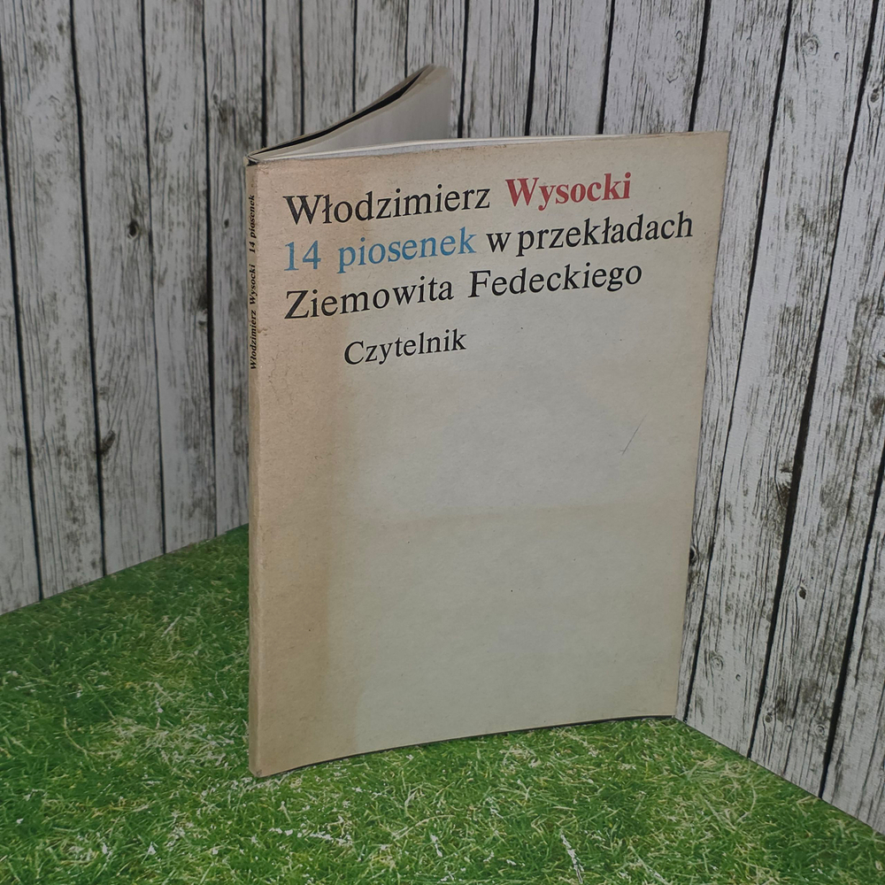 Книга "14 piosenek w przekadach Ziemowita Fedeckiego"