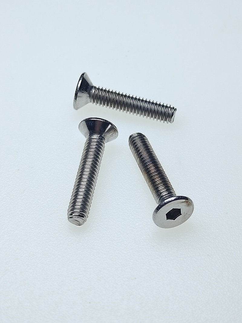 4х20 Винт потай с внут.шестигр. нерж. А2-70 DIN7991 (100 шт.)