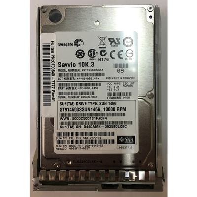 Жесткий диск Sun Microsystems SUN 146GB 10K 6G SAS 2.5" ST914603SSUN146G