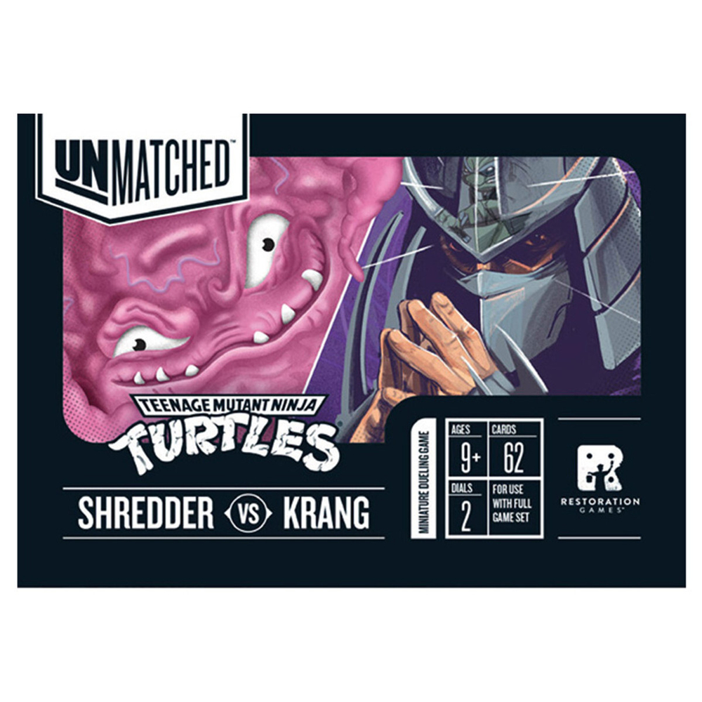 Unmatched Adventures: Teenage Mutant Ninja Turtles - настольная игра
