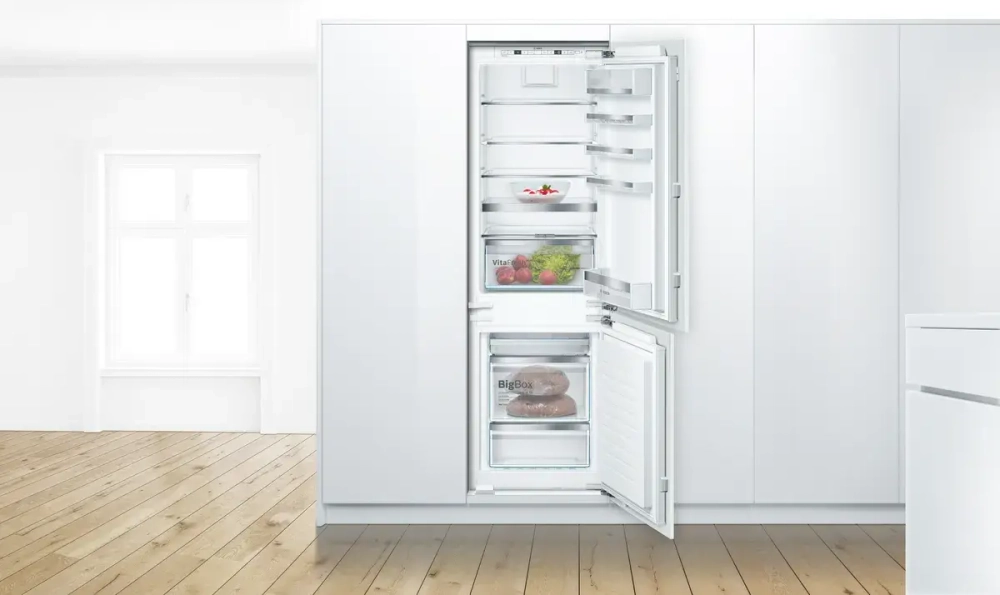 Встраиваемый двухкамерный холодильник Bosch KIN86AF3M8