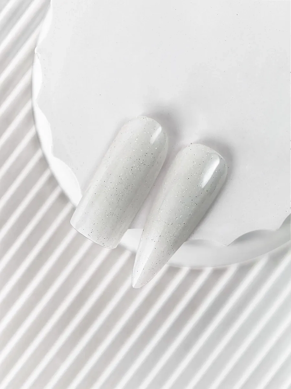 Гель для ногтей White Silver 01/ 20г