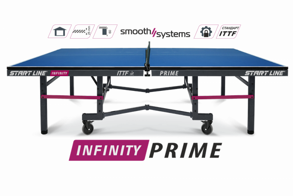 Новый теннисный стол самого высокого уровня — INFINITY PRIME! Новый теннисный стол самого высокого уровня — INFINITY PRIME!