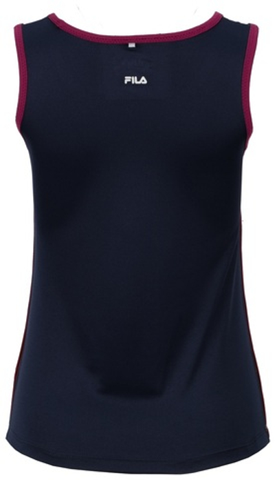 Женский топ теннисный Fila Top Drew - navy