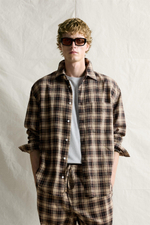 РУБАШКА RELAXED FIT В КЛЕТКУ — ZARA · 1105/872