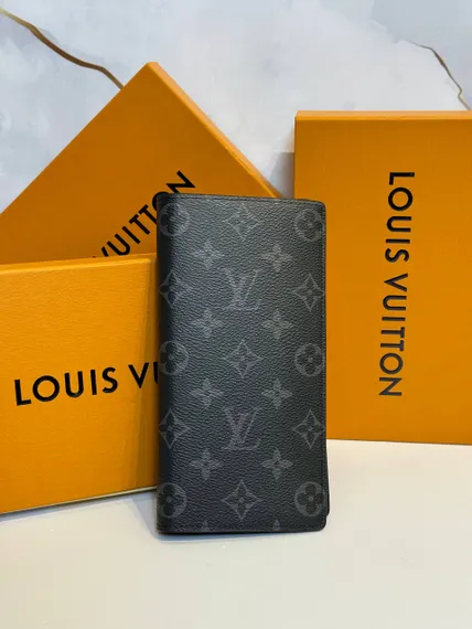 Бумажник Louis Vuitton Brazza Monogram Eclipse