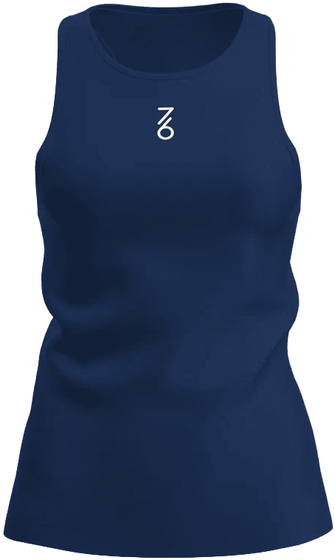 Майка женская 7/6 Leya Sleeveless T-shirt - Navy Peony