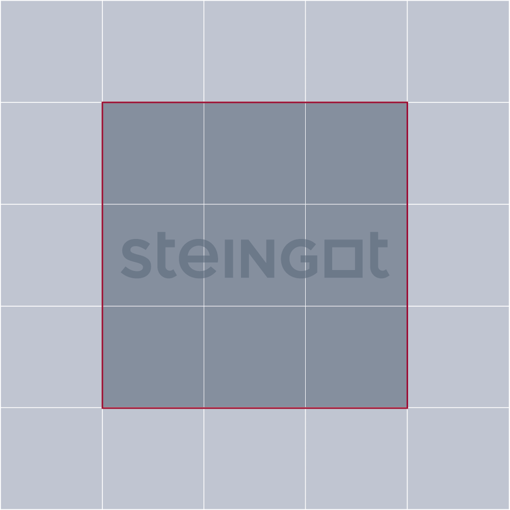 Квадрат 300×300 Коричневый