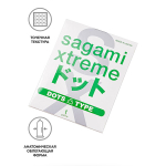 Презерватив с точками Sagami Xtreme Type-E 1шт