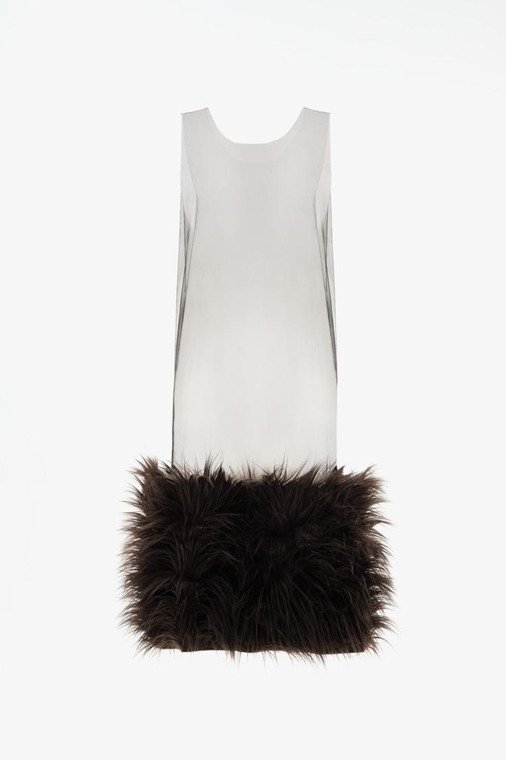 ZARA X JOHN GALLIANO ПЛАТЬЕ МИДИ ИЗ ПОЛУПРОЗРАЧНОЙ ТКАНИ, ЧЕРНЫЙ