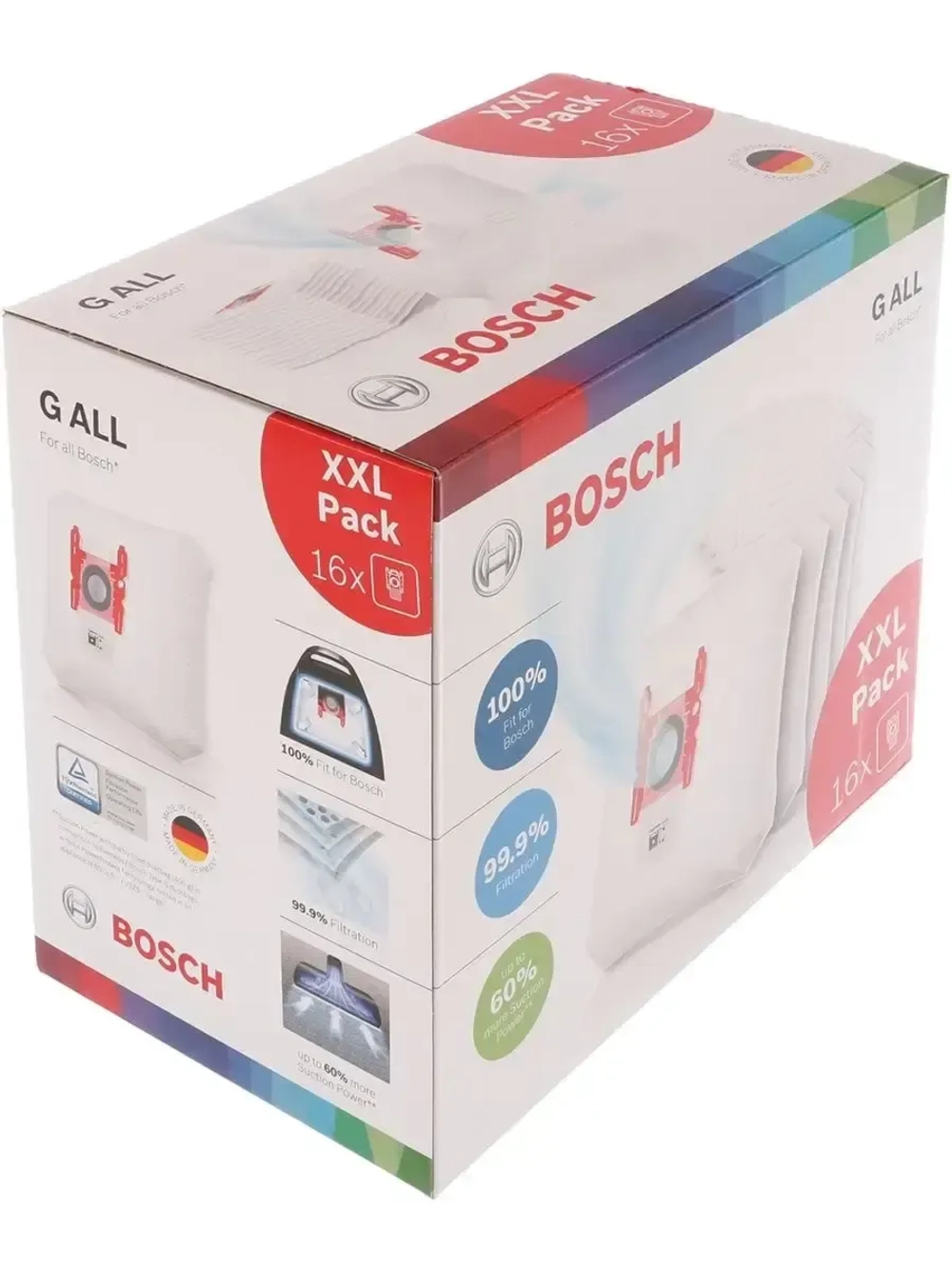 Мешок для пылесоса Bosch тип G ALL 16 шт