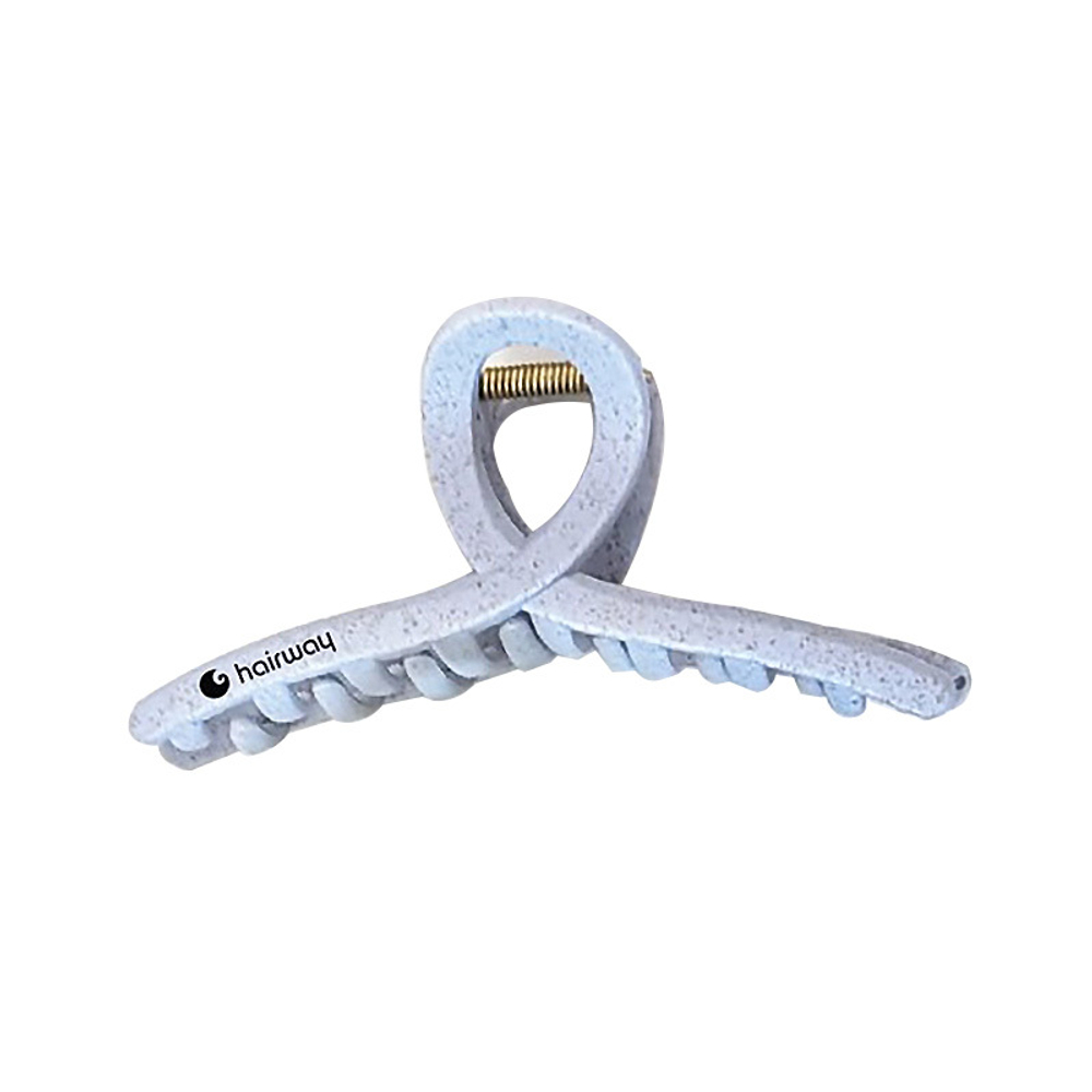 Зажим для волос Hairway Ecoline 125 мм, голубой, 42046-03