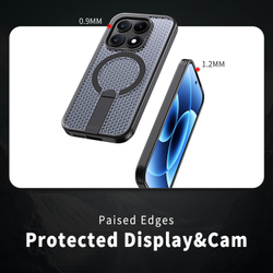 Прозрачный чехол Mesh Pro Magnetic Case для Xiaomi 17