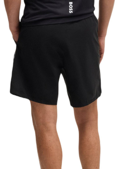 Мужские теннисные шорты BOSS Score TOC 9 inch Active Tennis With Four-Way Stretch - черный