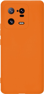 Мягкий Soft Touch чехол из силикона для XIAOMI 13 PRO с бархатной подкладкой