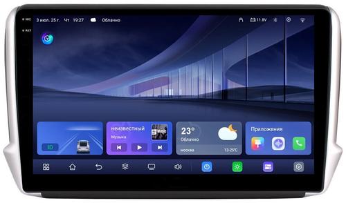 Магнитола для Peugeot 208/2008 2013-2019 - Kuberg QLed+2K, Android 14, TS105, Быстрейшая, CarPlay, SIM-слот
