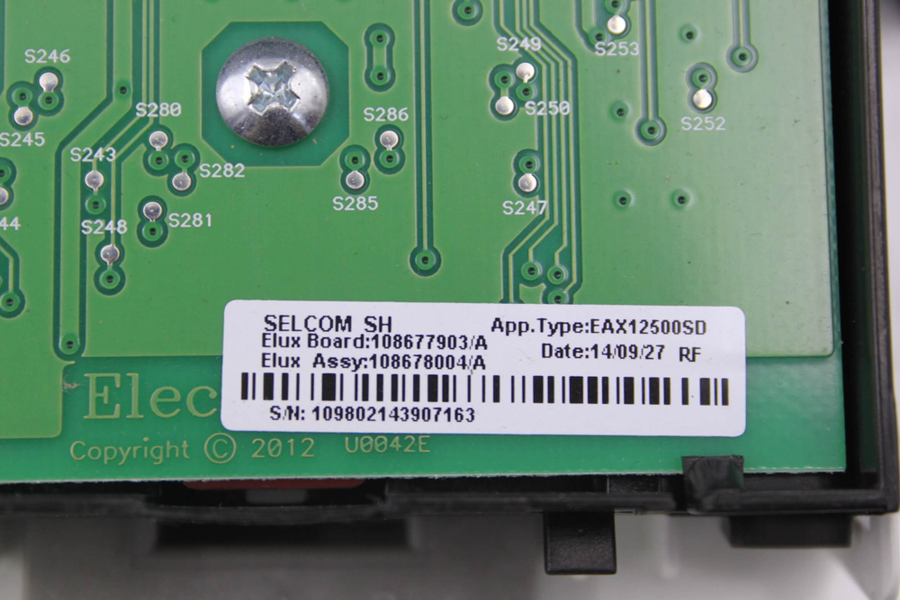 Модуль индикации 136007628/B стиральной машины Electrolux EWT1266FOW