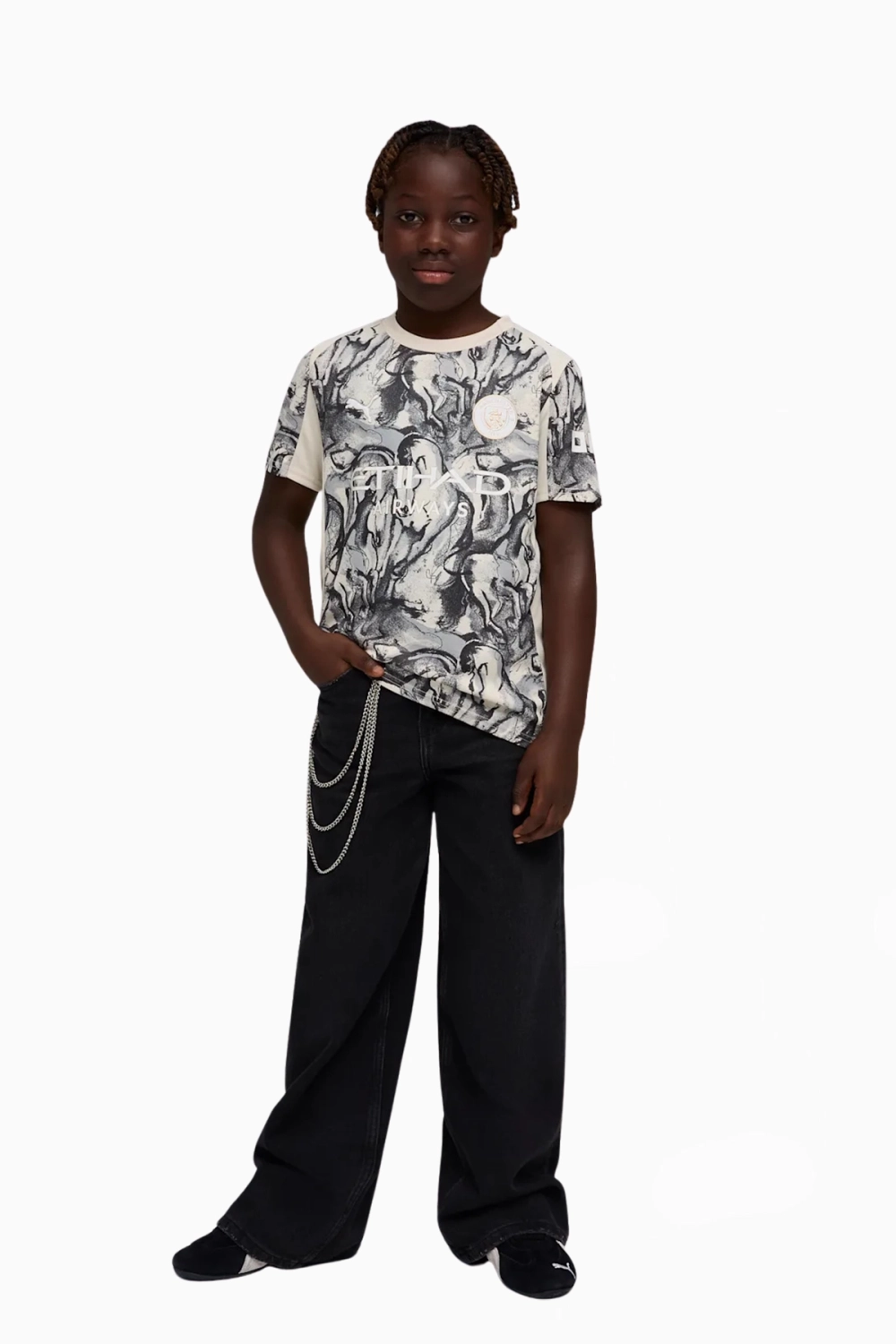 Футболка Puma Manchester City x Year of the Horse 25/26 Junior - бежевый
