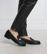 Кожаные мокасины padma Michael Kors - черный(40T2PDFP1L)