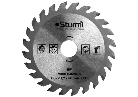 Аксессуар для пил Sturm! CS5060MS-85-15-1.9-24T