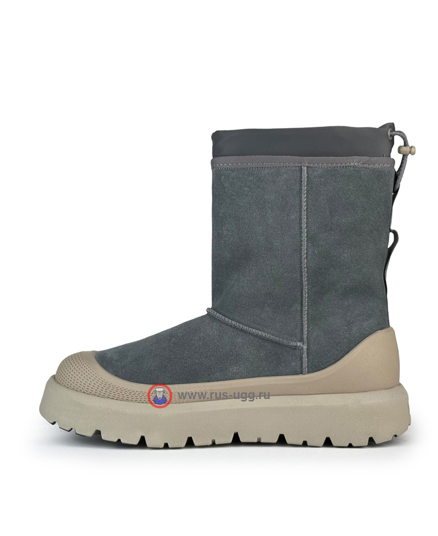 UGG MEN'S SHORT WEATHER HYBRID Cobble Grey