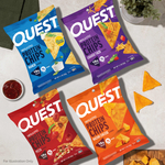 Quest Nutrition, протеиновые чипсы из тортильи, ассорти, 8 шт. по 32 г (1,1 унции)
