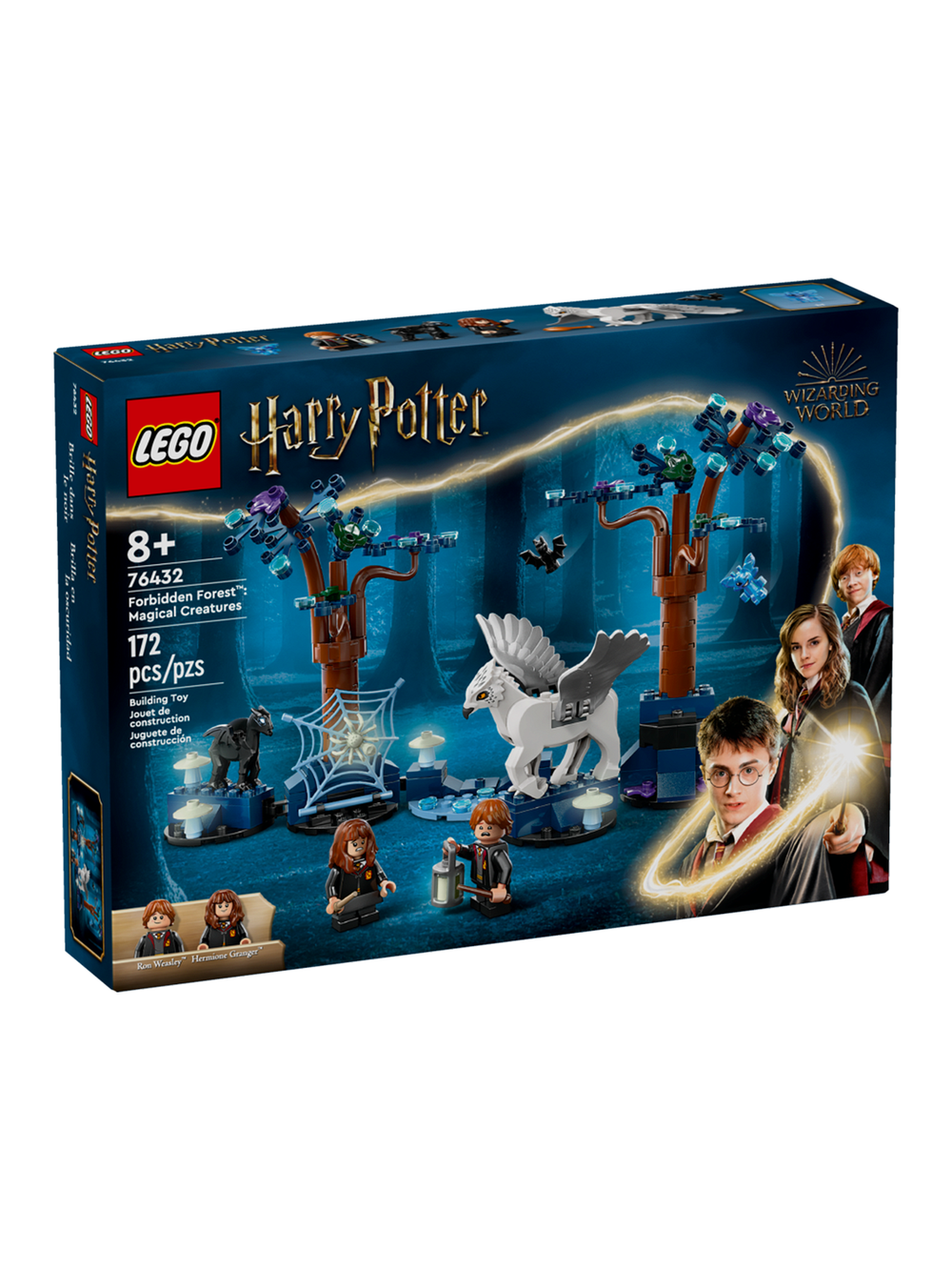 Конструктор Лего Гарри Поттер Запретный лес | LEGO Harry Potter Forbidden Forest 76432 - коллекционный, 172 детали (8+)