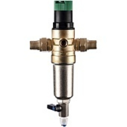 Фильтр самопромывной Гейзер-Бастион 7508155233 1/2 для холодной воды, с регулятором давления, d52,5
