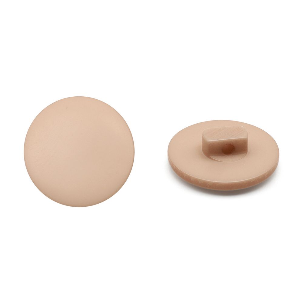 Пуговицы на ножке 28L=18 мм, пластик (Beige (бежевый)), NE68, 48 шт