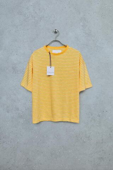 ZARA STORIESZ - ФУТБОЛКА В ПОЛОСКУ, ЖЕЛТЫЙ