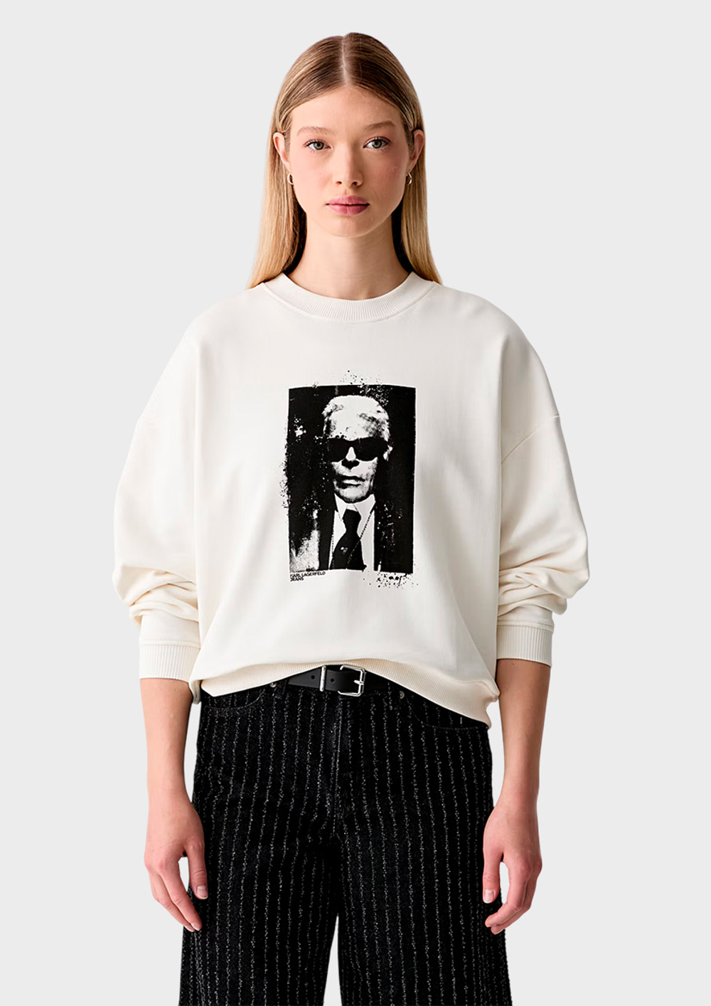 Свитшот KARL LAGERFELD JEANS Boxy Karl Kameo Sweat