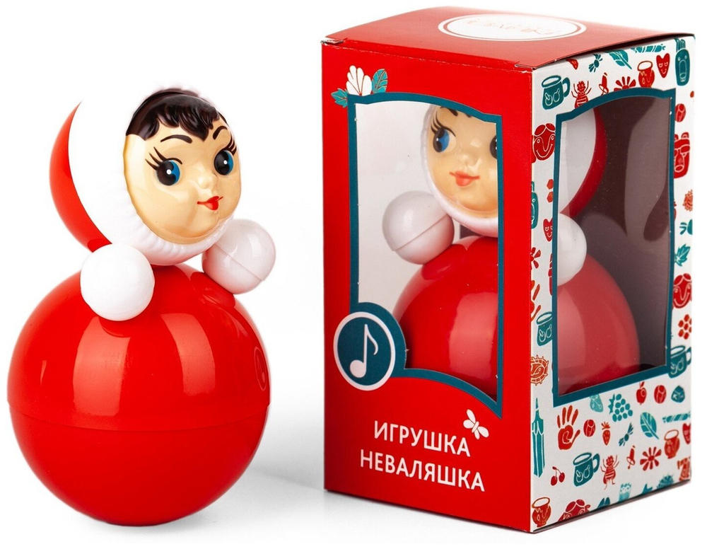 6с-001/Игрушка-неваляшка 15см/15025/35