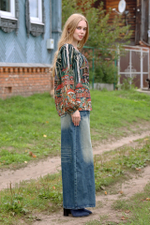 Blouse "Polina. Visiting Baba Yaga"
