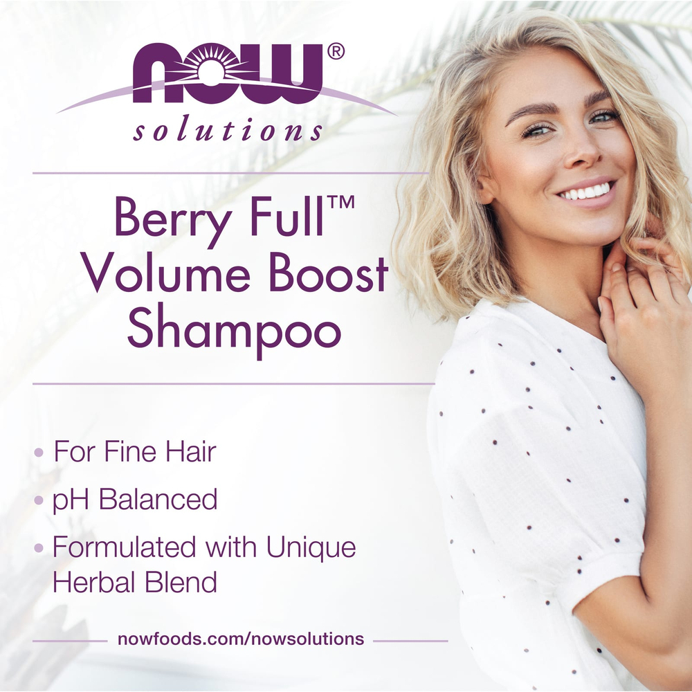 NOW Foods, Solutions, ягодный шампунь, 473 мл (16 жидк. унц.)