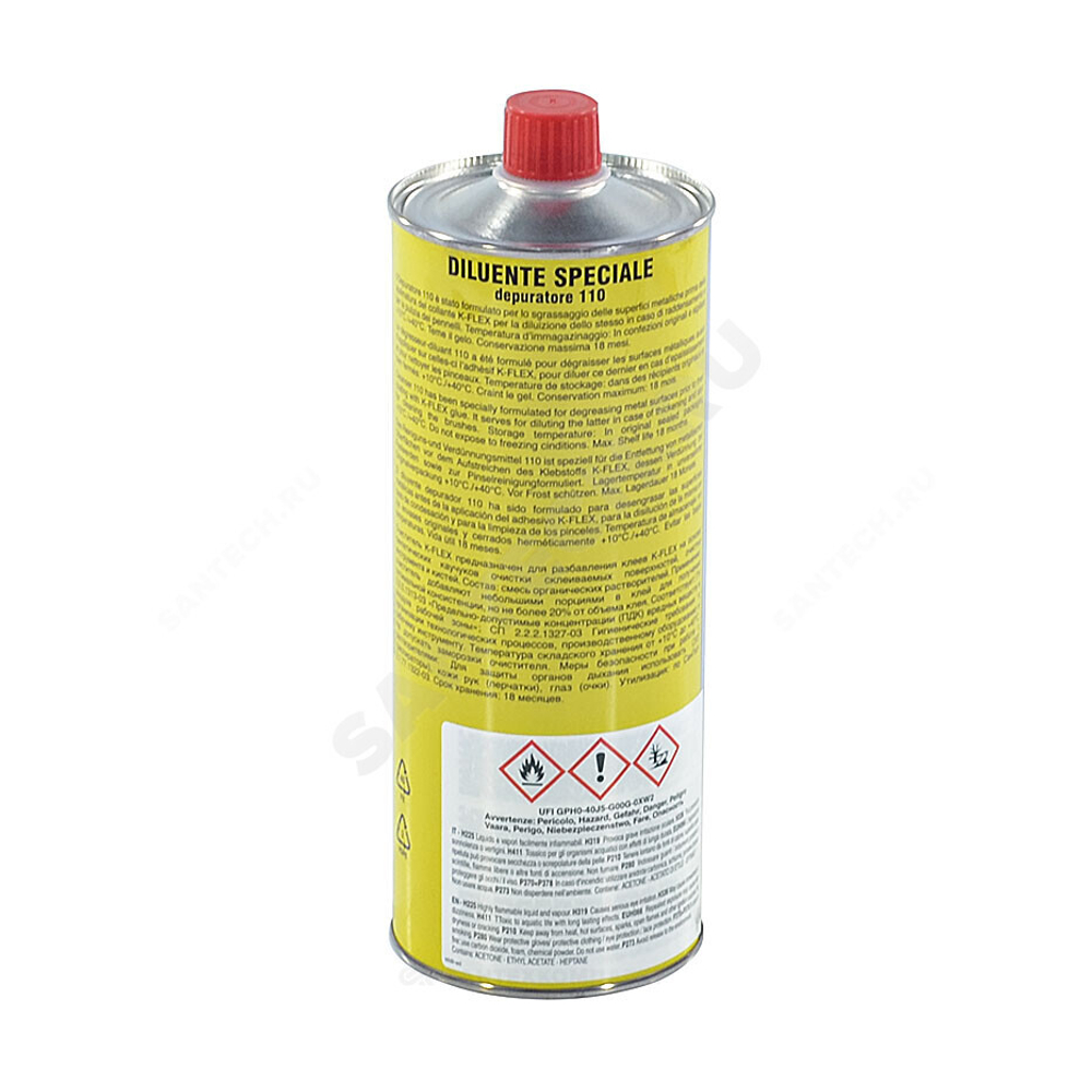 Очиститель банка 1л K-flex 850VR020001