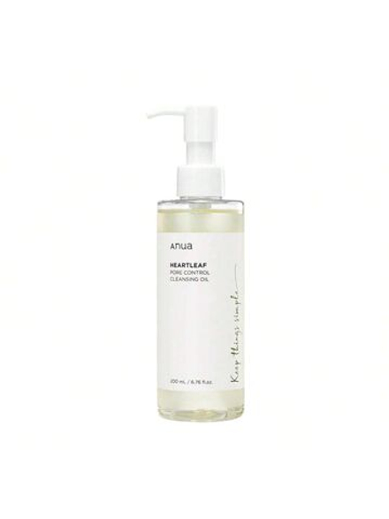 Anua Очищающее гидрофильное масло с экстрактом хауттюйни - Heartleaf Pore Control Cleansing, 200мл.