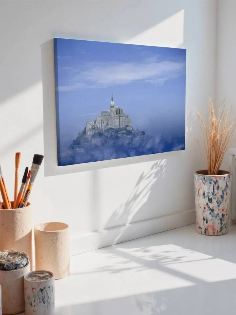 Картина на стену 40 X 50 Замок готика