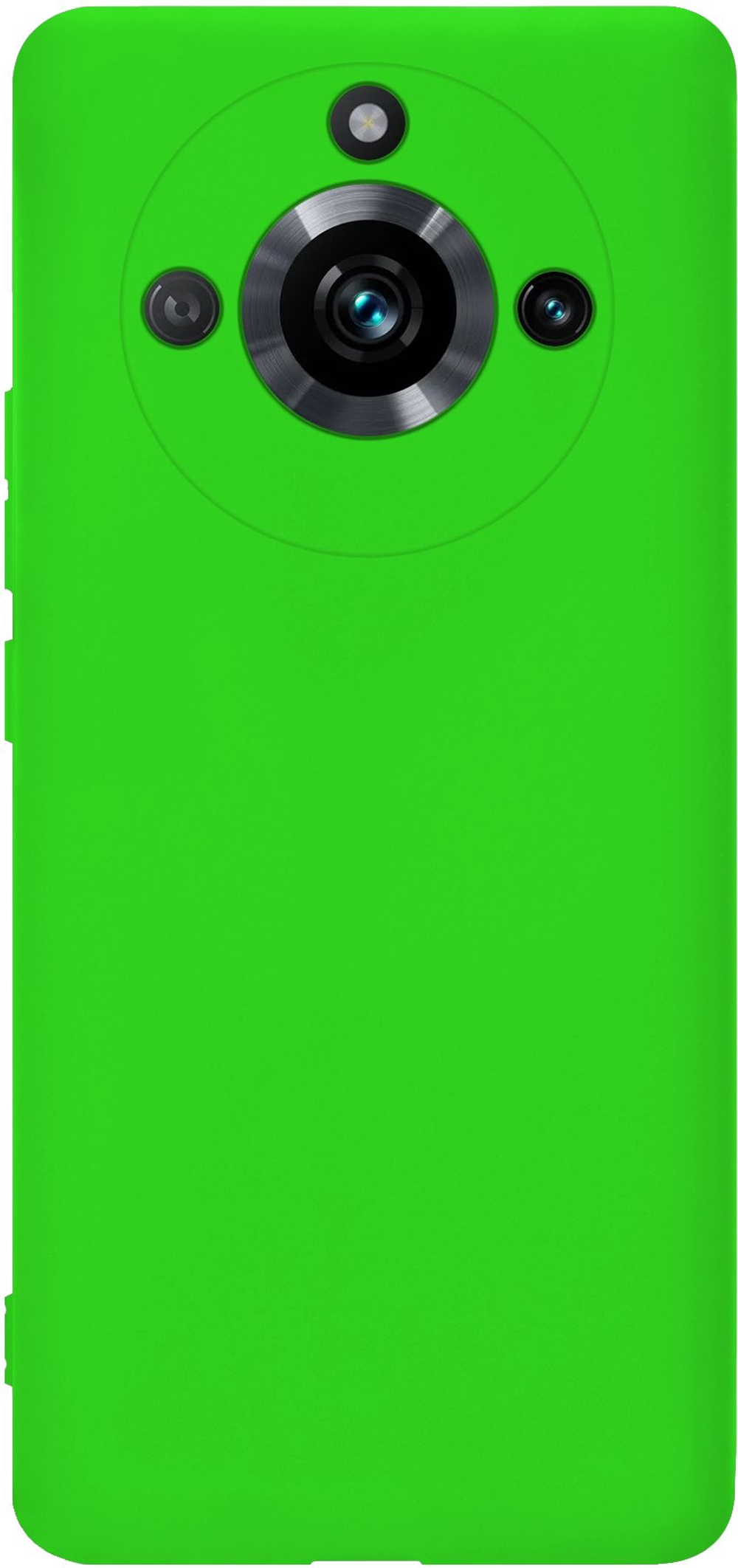 Мягкий Soft Touch чехол из силикона для REALME 11 PRO / 11 PRO PLUS с бархатной подкладкой