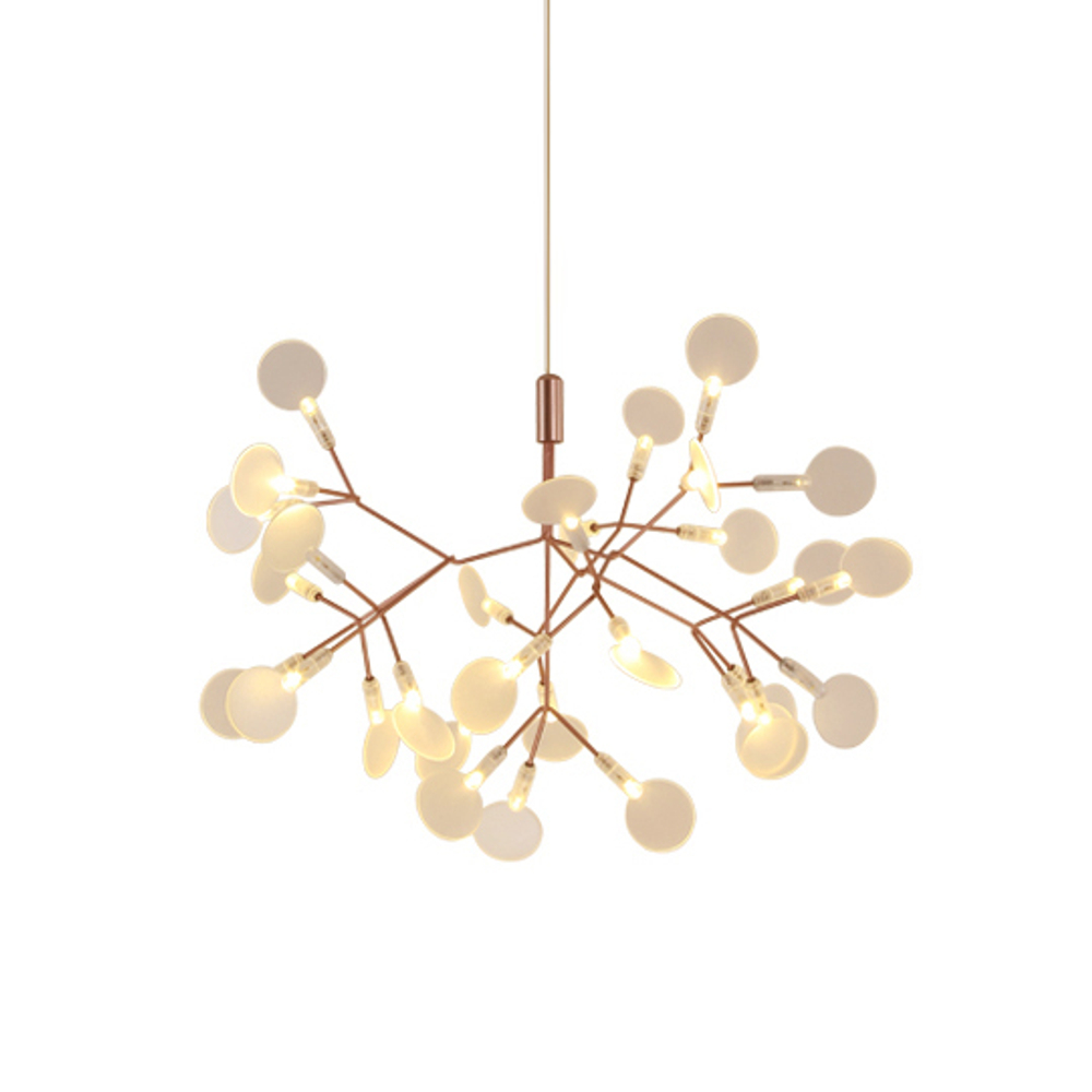 Подвесной дизайнерский светильник  Heracleum II от Moooi (медный, D50 cm)